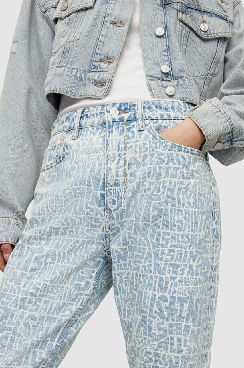 AllSaints Дънки в с висока талия - Pepit.bg