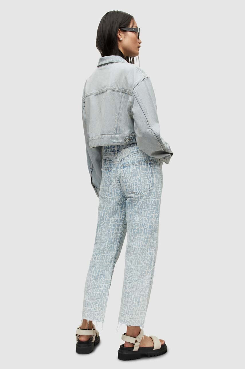 AllSaints Дънки в с висока талия - Pepit.bg