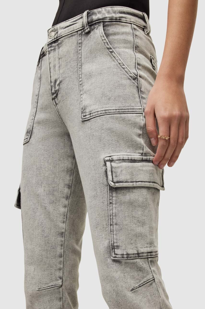 AllSaints Дънки в с висока талия - Pepit.bg