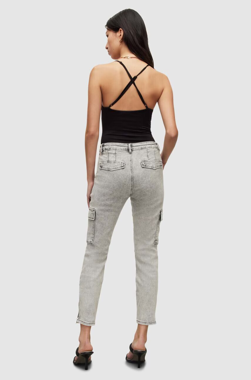 AllSaints Дънки в с висока талия - Pepit.bg