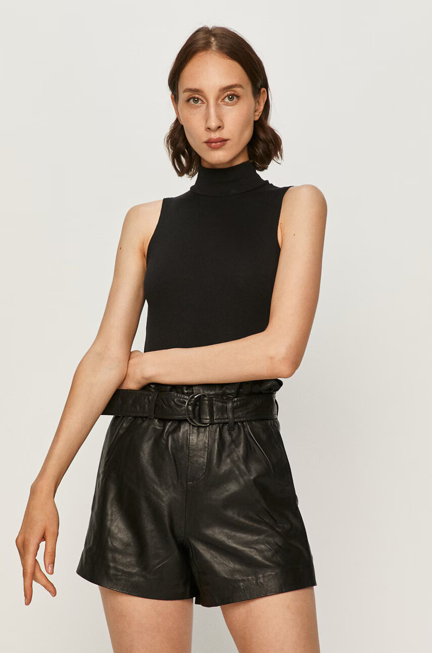 AllSaints Топ Raffi Rollneck Bodysuit - Pepit.bg