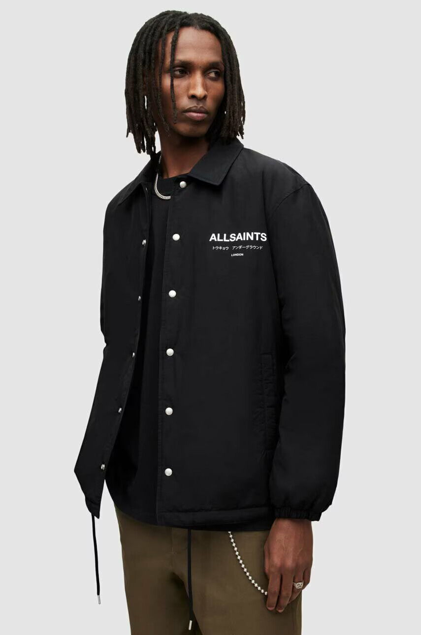 AllSaints Яке в черно с преходна изолация - Pepit.bg