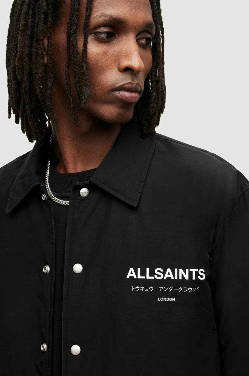 AllSaints Яке в черно с преходна изолация - Pepit.bg