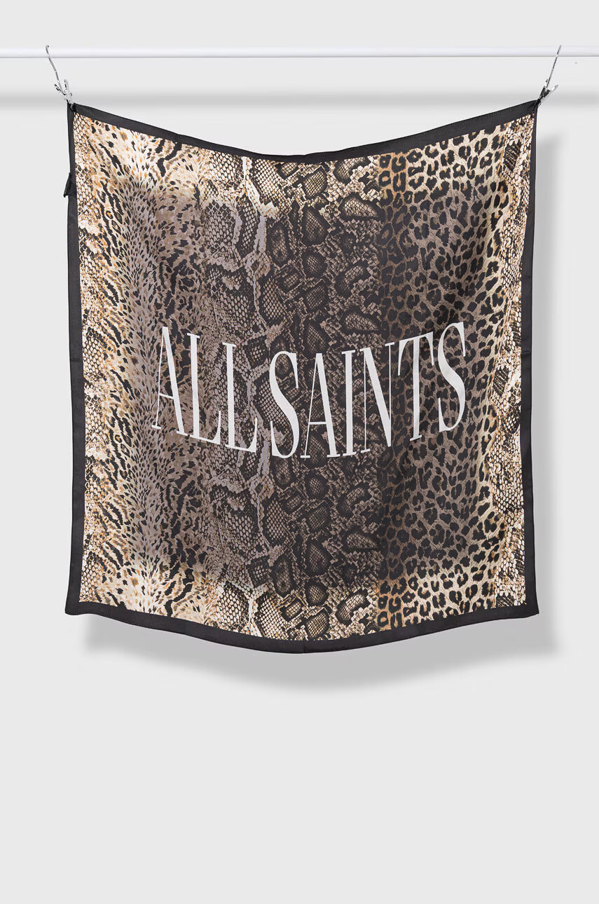 AllSaints Копринен шал - Pepit.bg