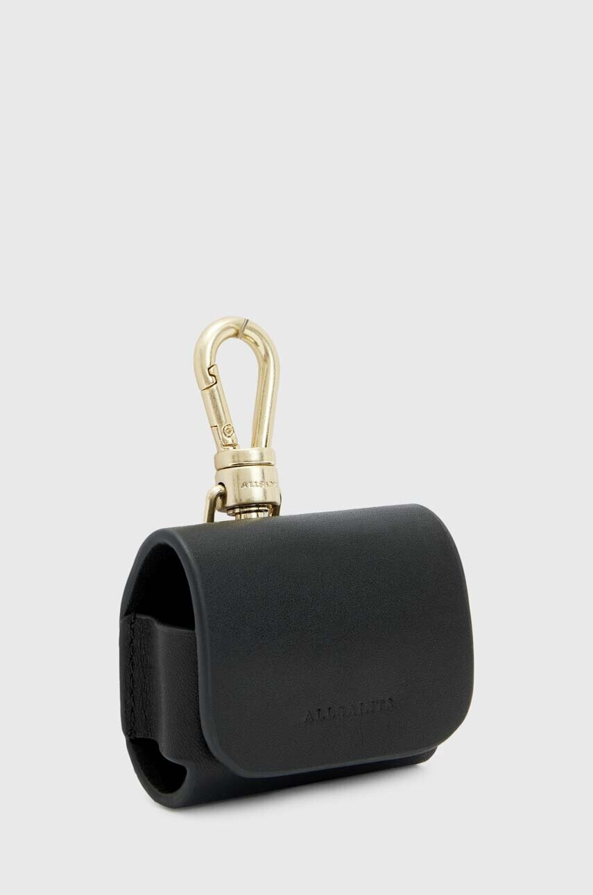 AllSaints Кожен калъф за слушалки в черно - Pepit.bg