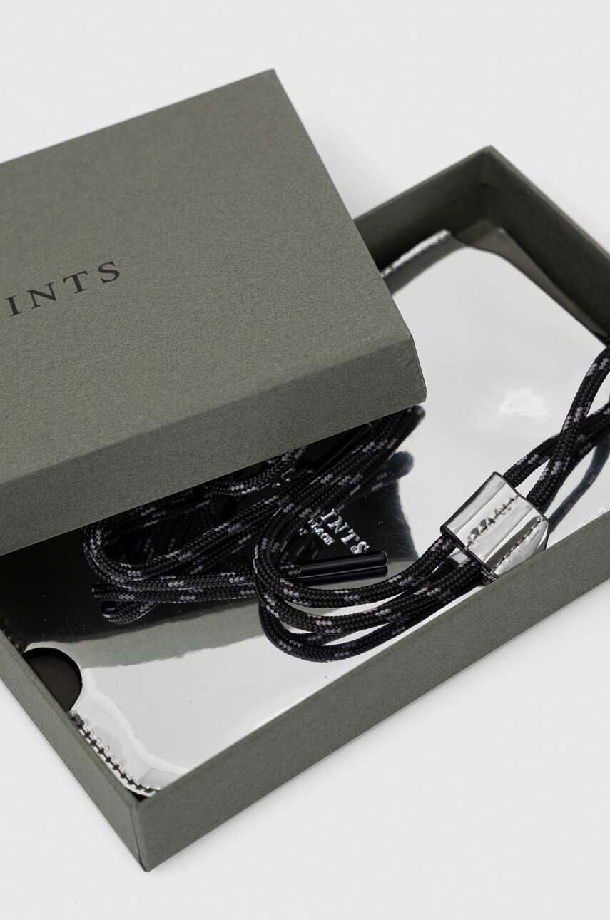 AllSaints Кожен калъф за телефон в сребристо - Pepit.bg