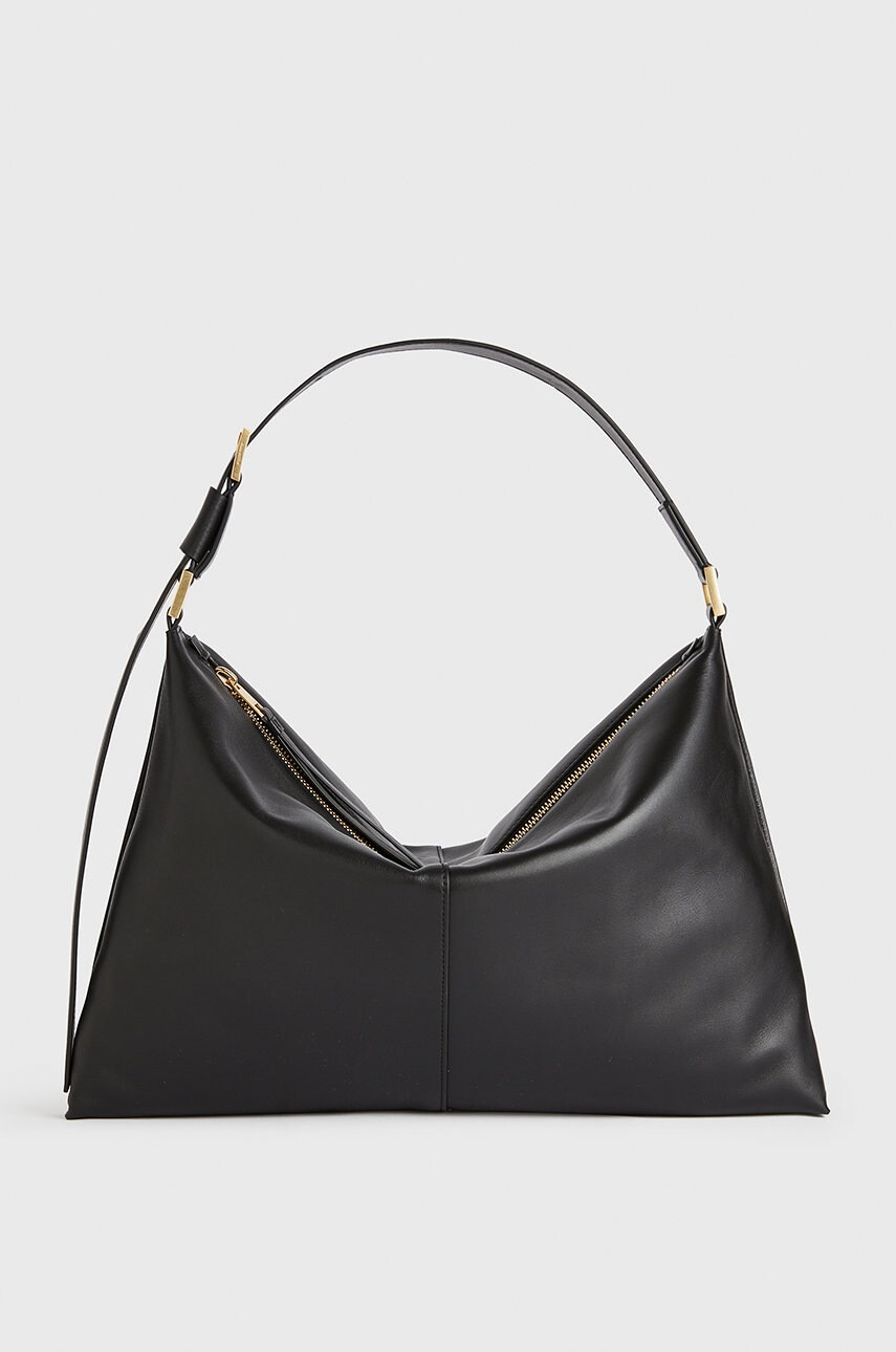 AllSaints Кожена чанта Edbury Shoulder - Pepit.bg
