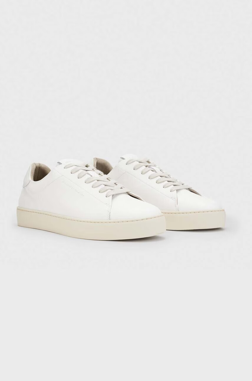 AllSaints Кожени маратонки KLIP в бяло MZ0039A - Pepit.bg