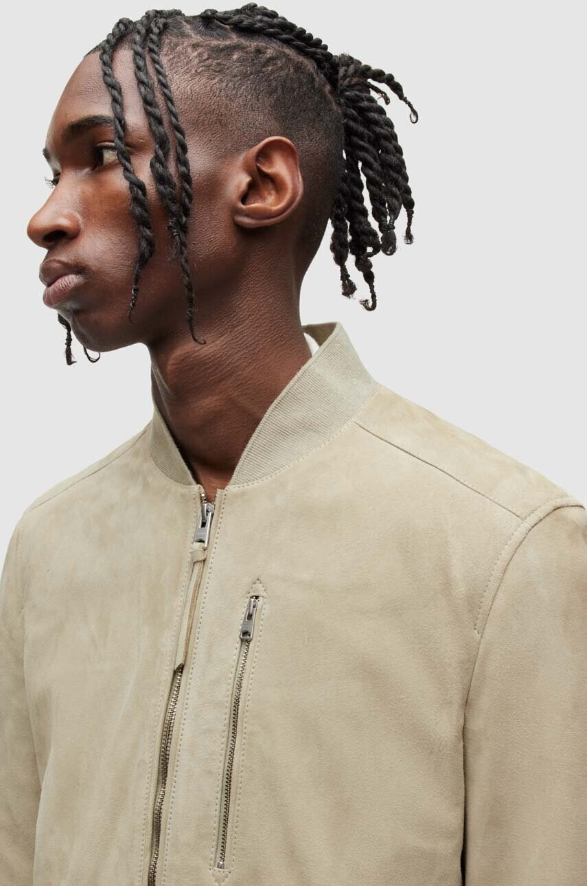 AllSaints Кожено яке бомбър - Pepit.bg