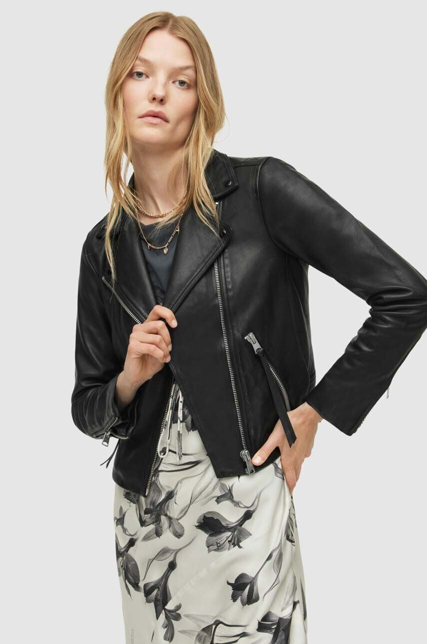 AllSaints Koжено Яке Dalby Biker - Pepit.bg