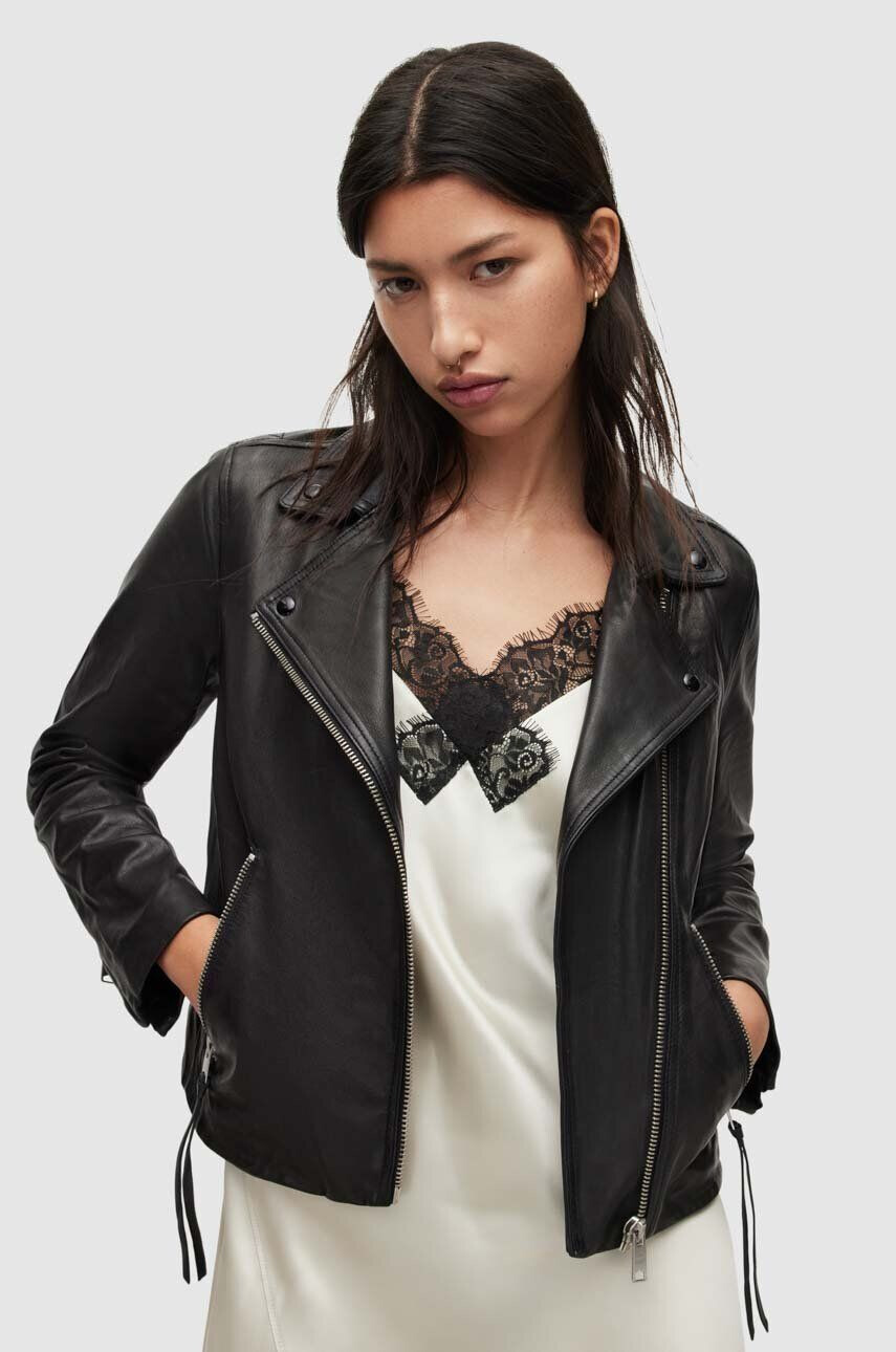 AllSaints Koжено Яке Dalby Biker - Pepit.bg