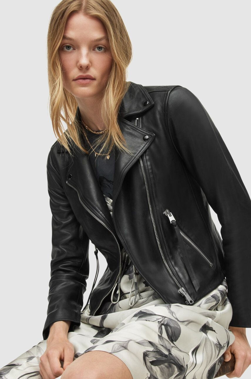 AllSaints Koжено Яке Dalby Biker - Pepit.bg