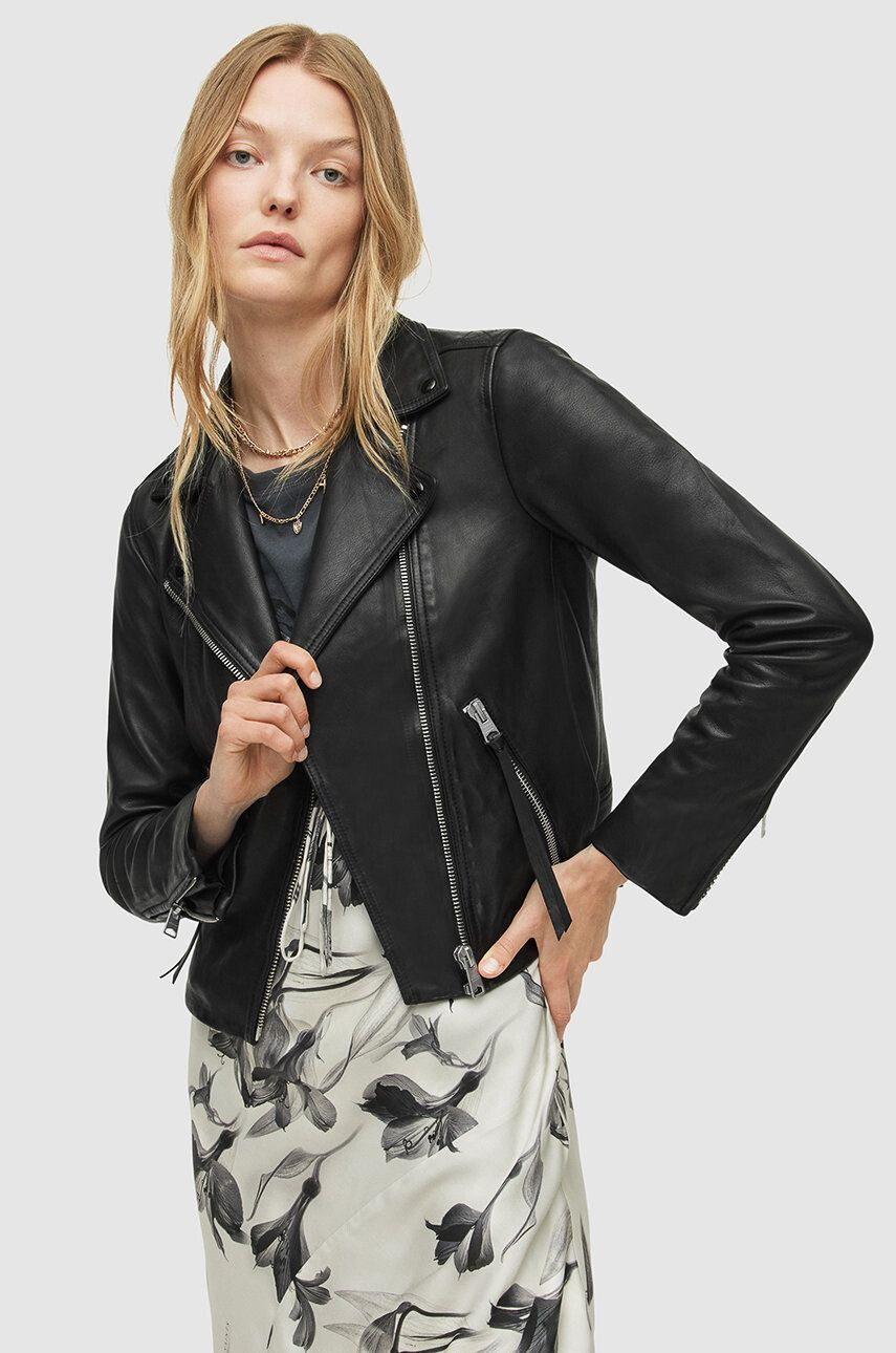 AllSaints Koжено Яке Dalby Biker - Pepit.bg