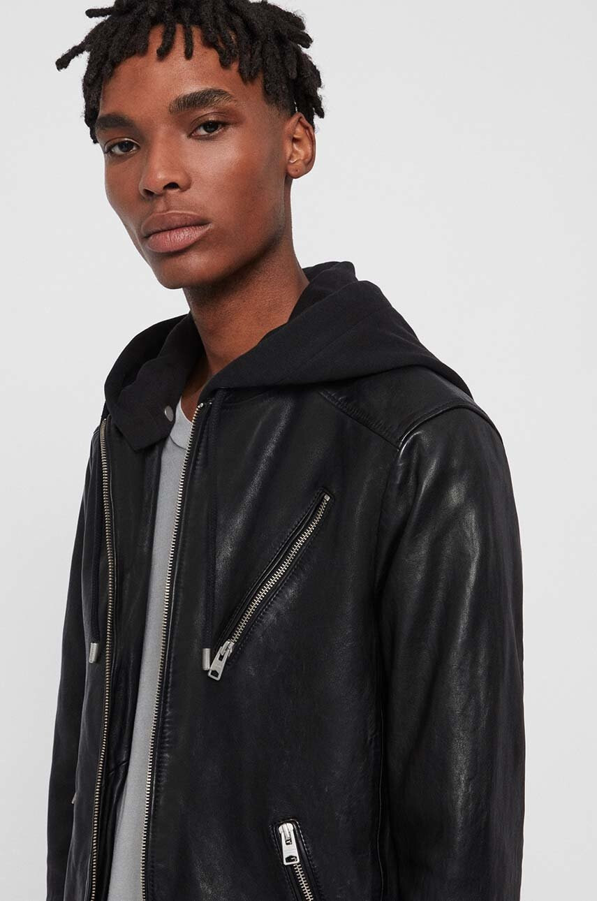 AllSaints Koжено яке Harwood Jacket - Pepit.bg