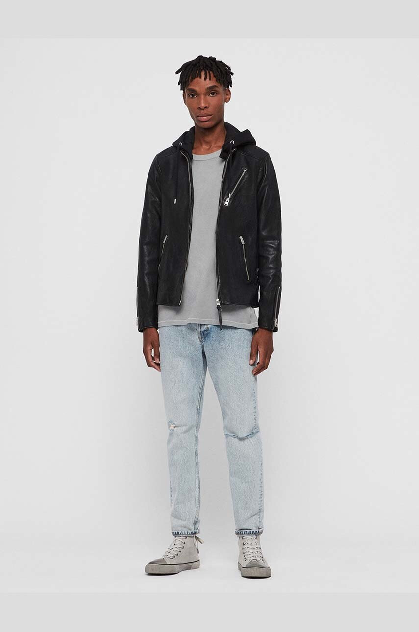 AllSaints Koжено яке Harwood Jacket - Pepit.bg
