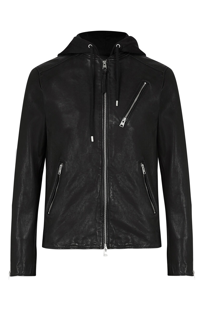 AllSaints Koжено яке Harwood Jacket - Pepit.bg