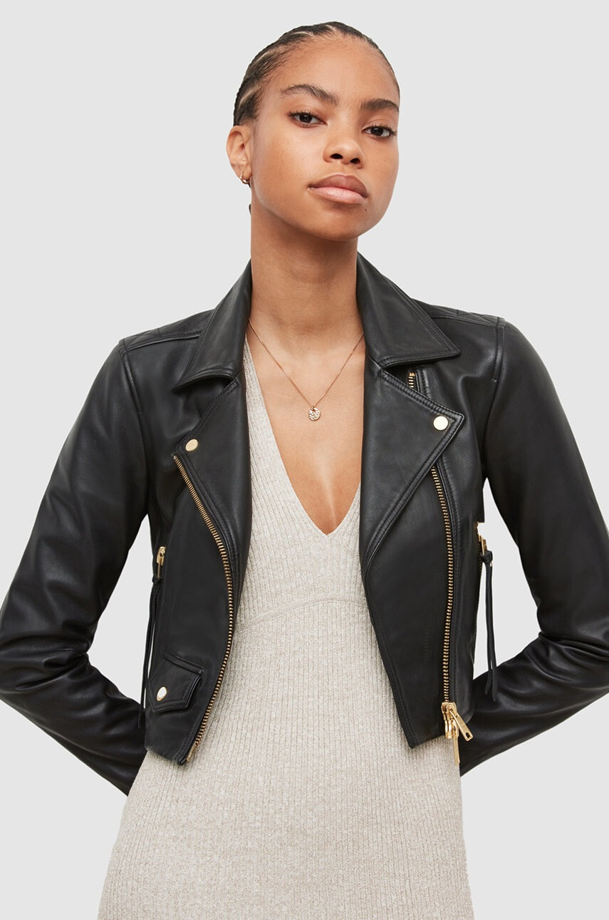 AllSaints Кожено яке - Pepit.bg
