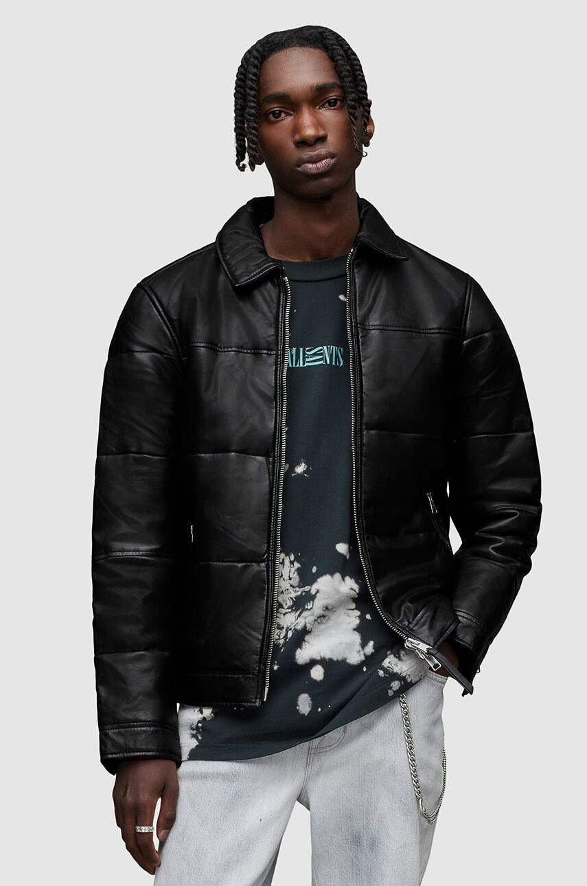 AllSaints Koжено яке - Pepit.bg