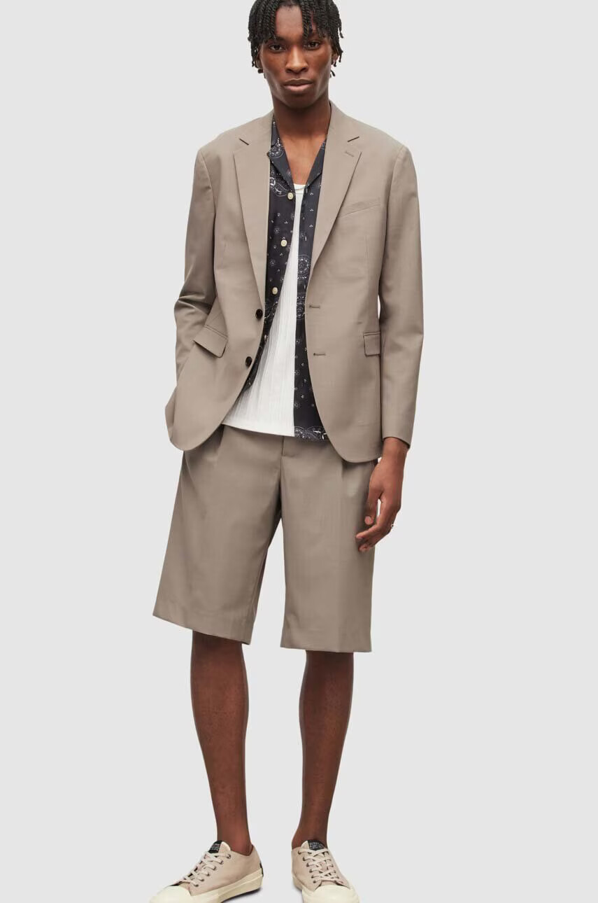 AllSaints Къс панталон в бежово - Pepit.bg
