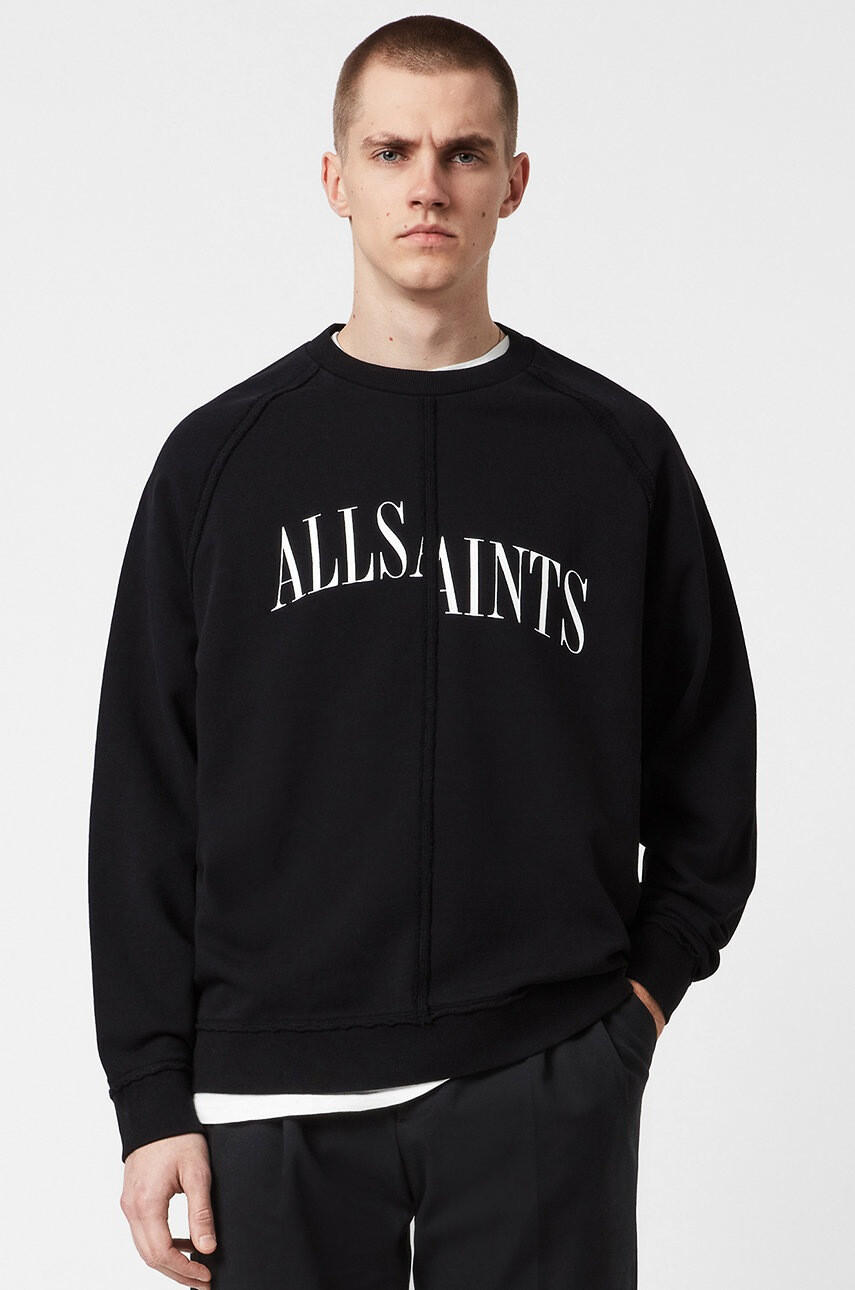 AllSaints Памучен суичър - Pepit.bg