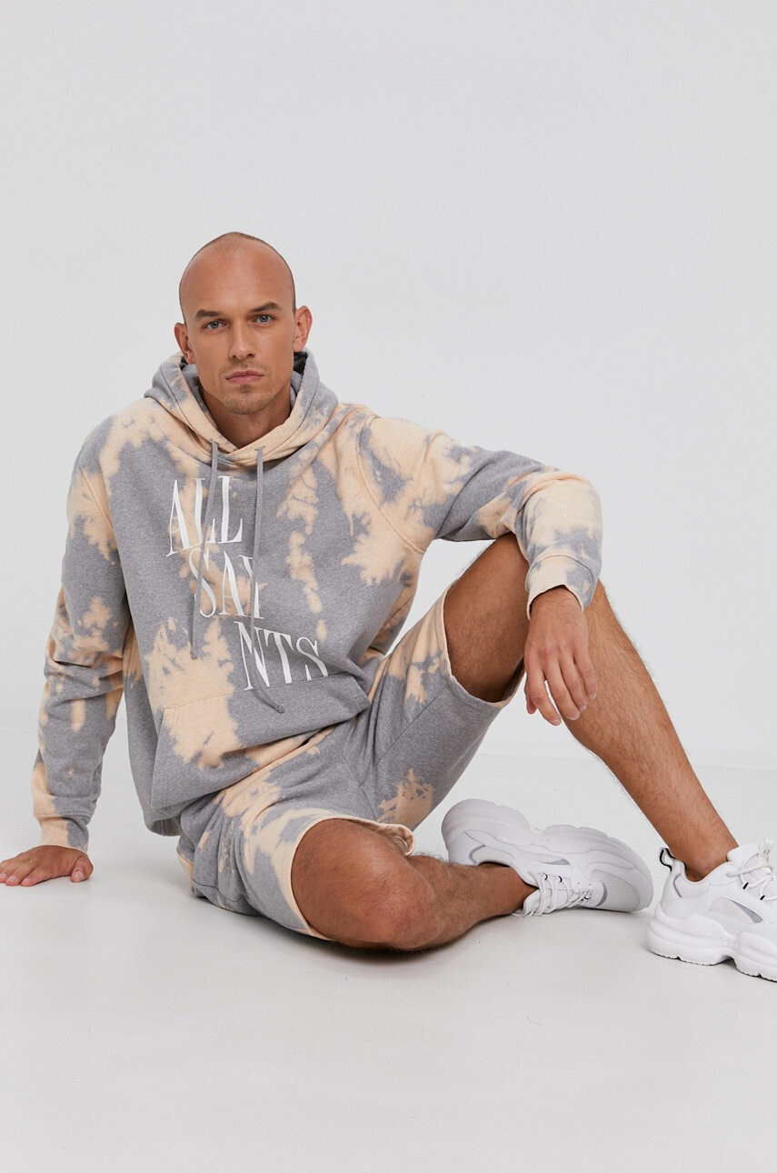 AllSaints Памучен суичър - Pepit.bg