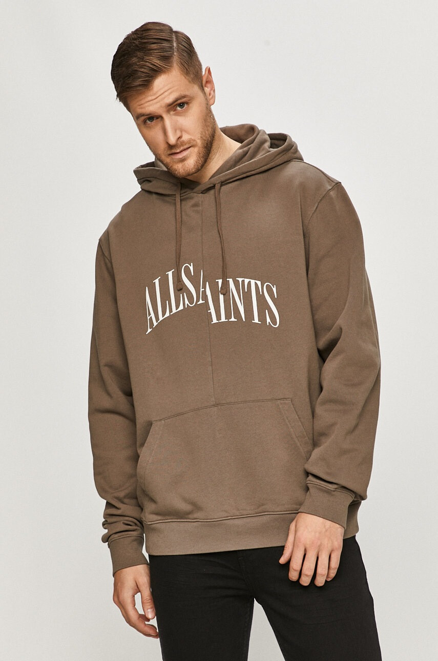 AllSaints Памучен суичър - Pepit.bg