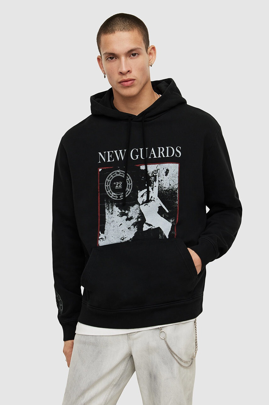 AllSaints Памучен суичър - Pepit.bg