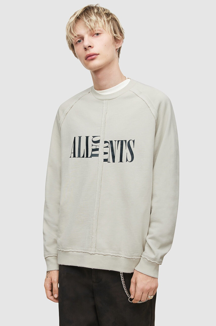 AllSaints Памучен суичър - Pepit.bg