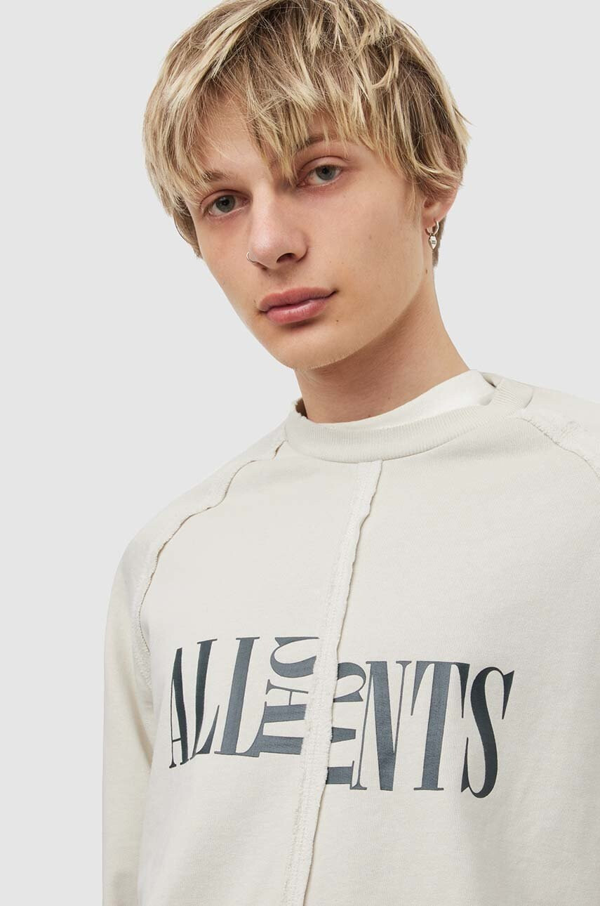 AllSaints Памучен суичър - Pepit.bg