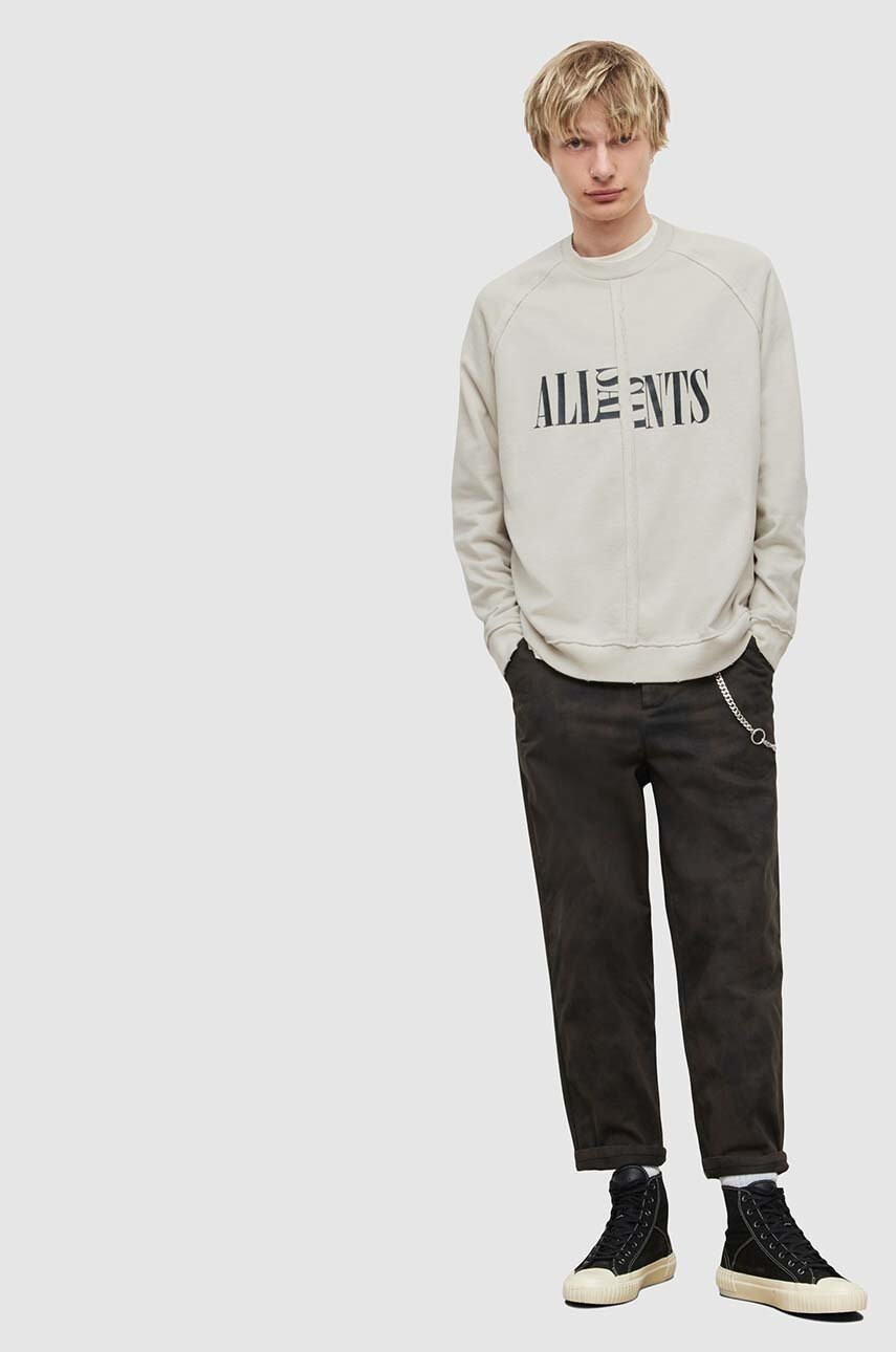 AllSaints Памучен суичър - Pepit.bg