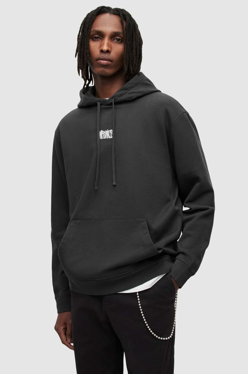 AllSaints Памучен суичър - Pepit.bg