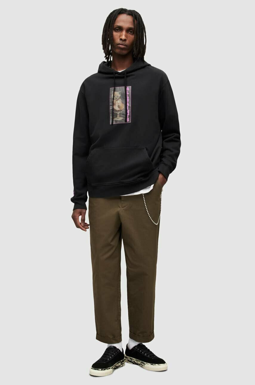 AllSaints Памучен суичър - Pepit.bg