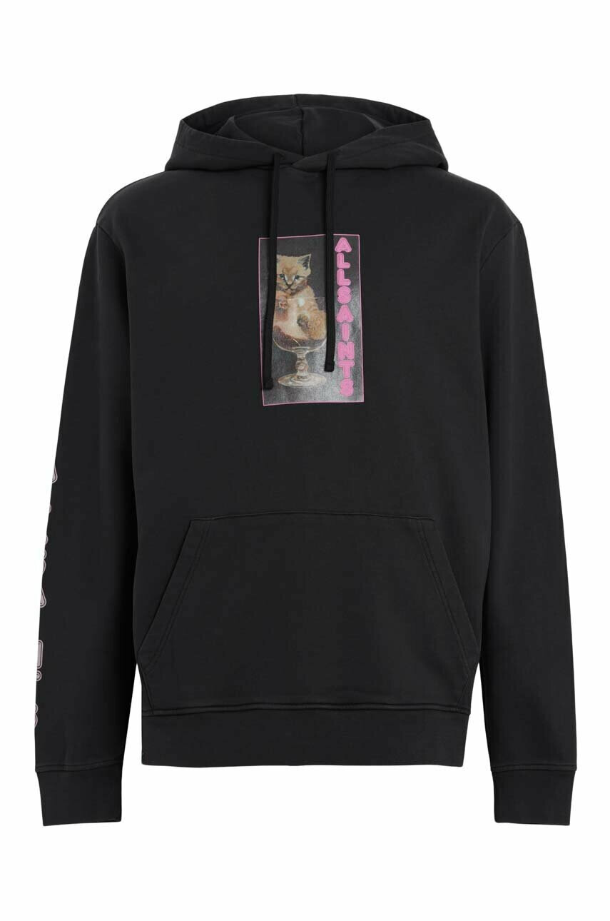 AllSaints Памучен суичър - Pepit.bg