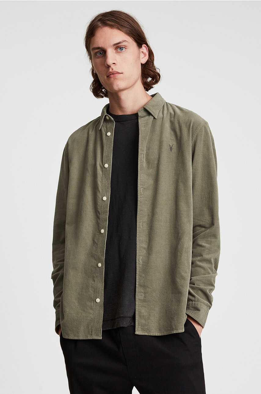 AllSaints Памучна риза - Pepit.bg
