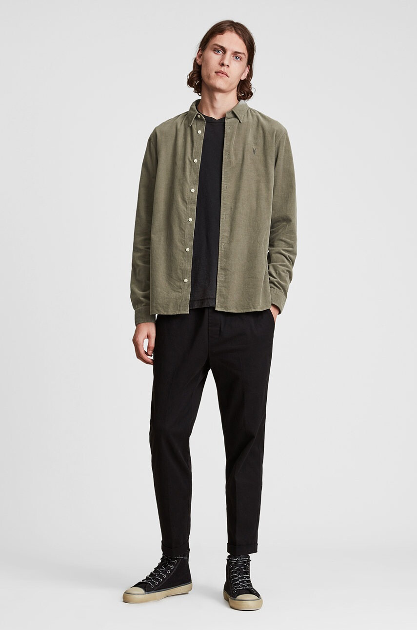 AllSaints Памучна риза - Pepit.bg