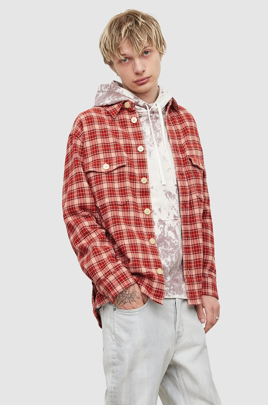 AllSaints Памучна риза - Pepit.bg