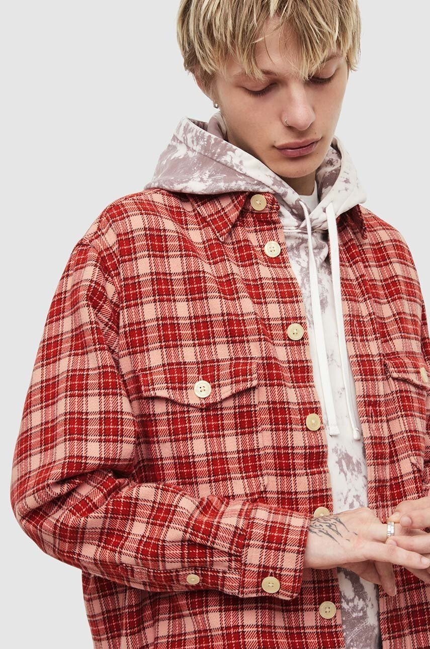 AllSaints Памучна риза - Pepit.bg