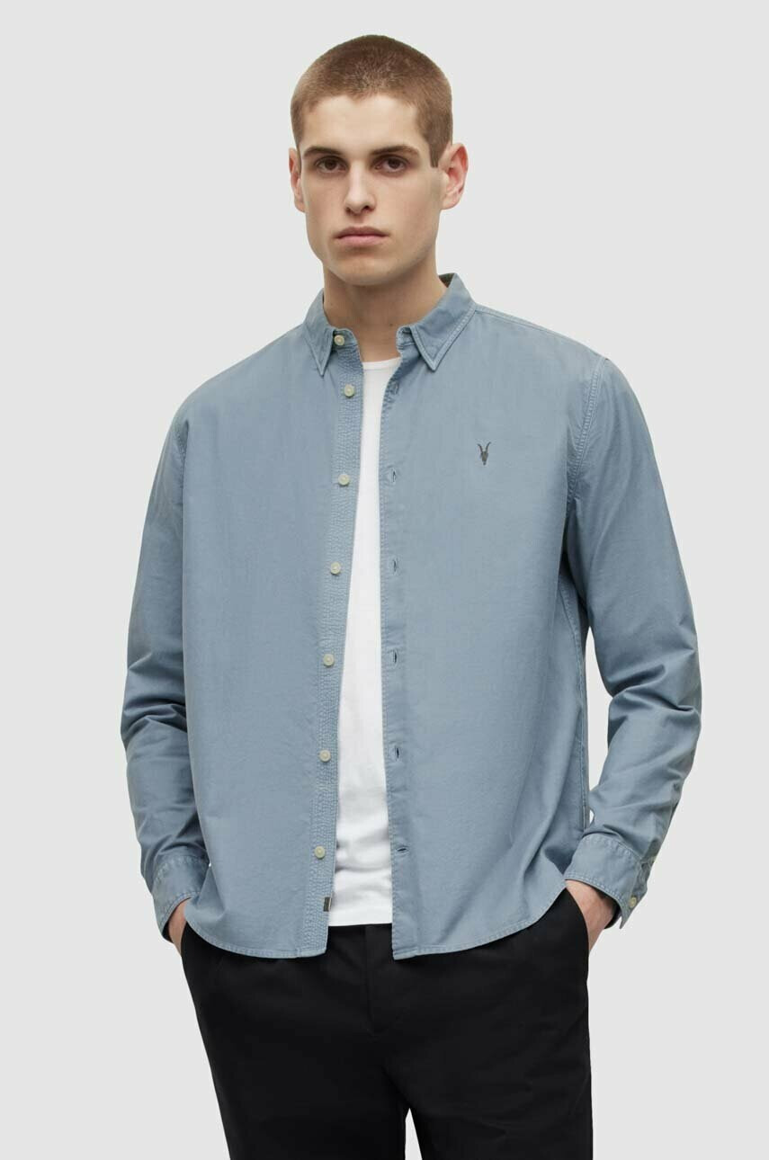 AllSaints Памучна риза - Pepit.bg