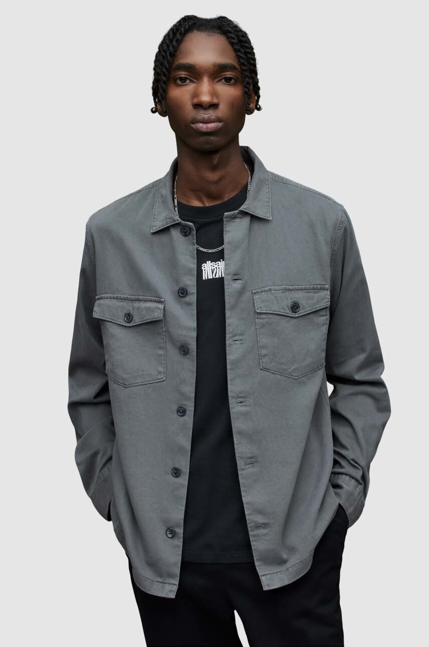 AllSaints Памучна риза - Pepit.bg