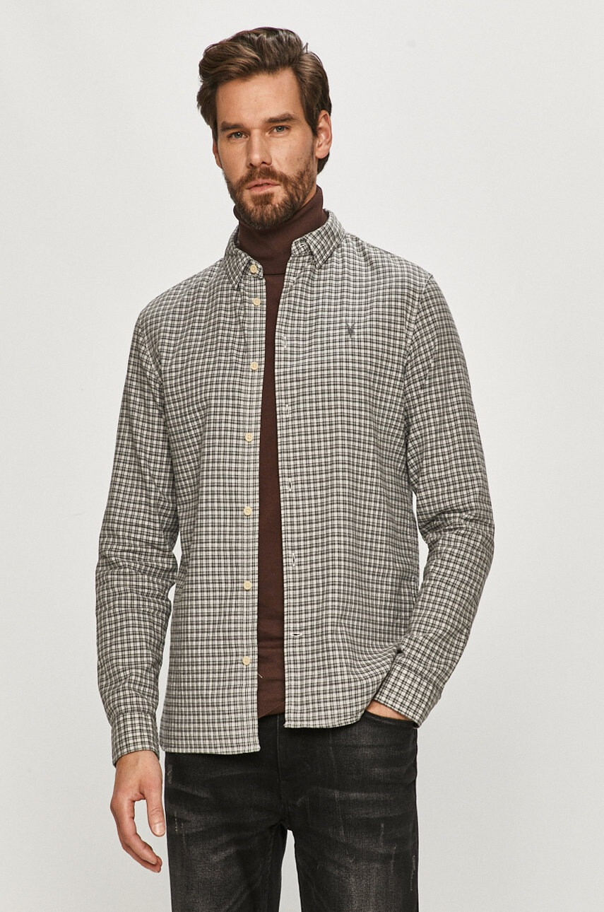AllSaints Памучна риза - Pepit.bg