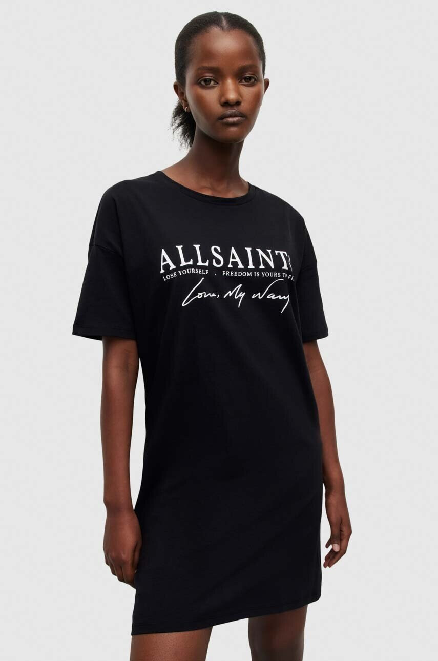 AllSaints Памучна рокля - Pepit.bg