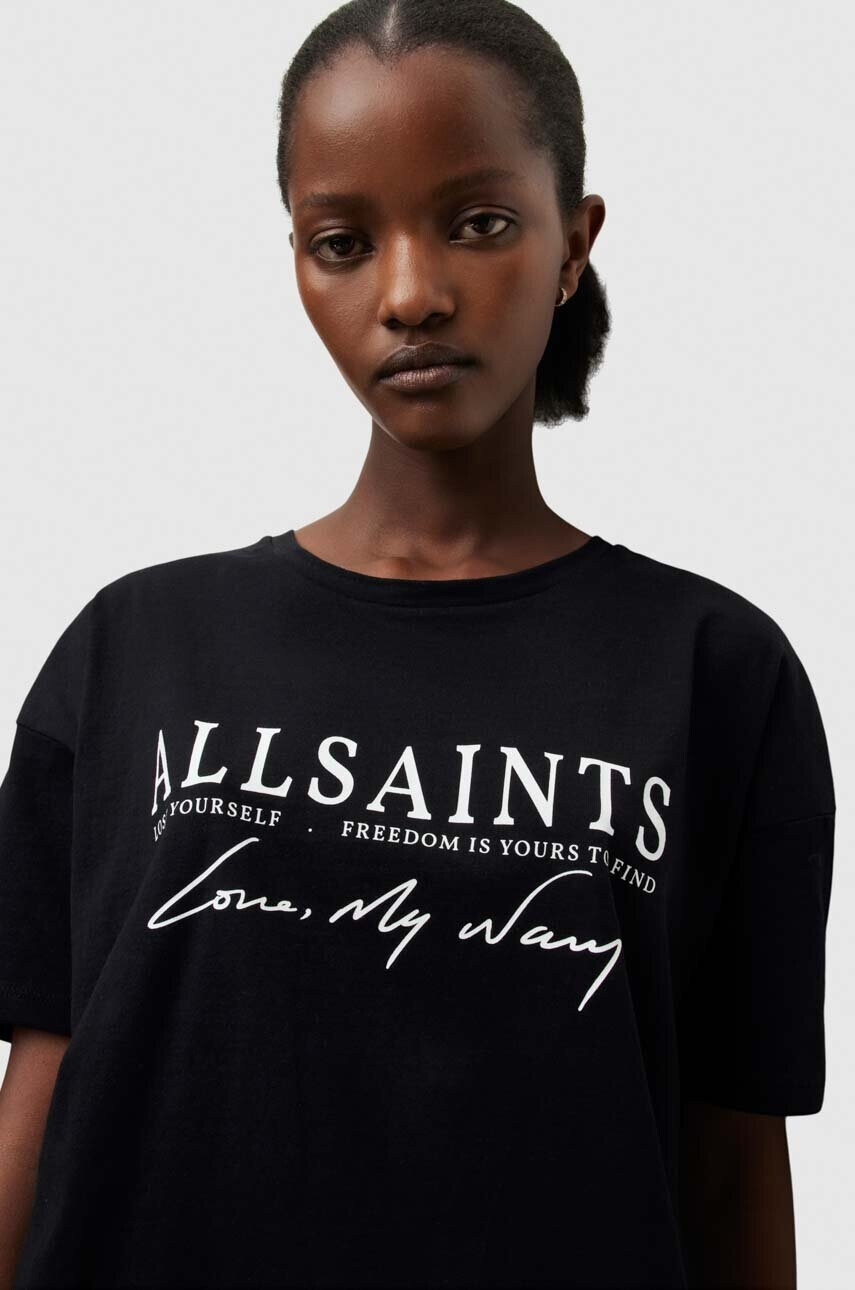 AllSaints Памучна рокля - Pepit.bg