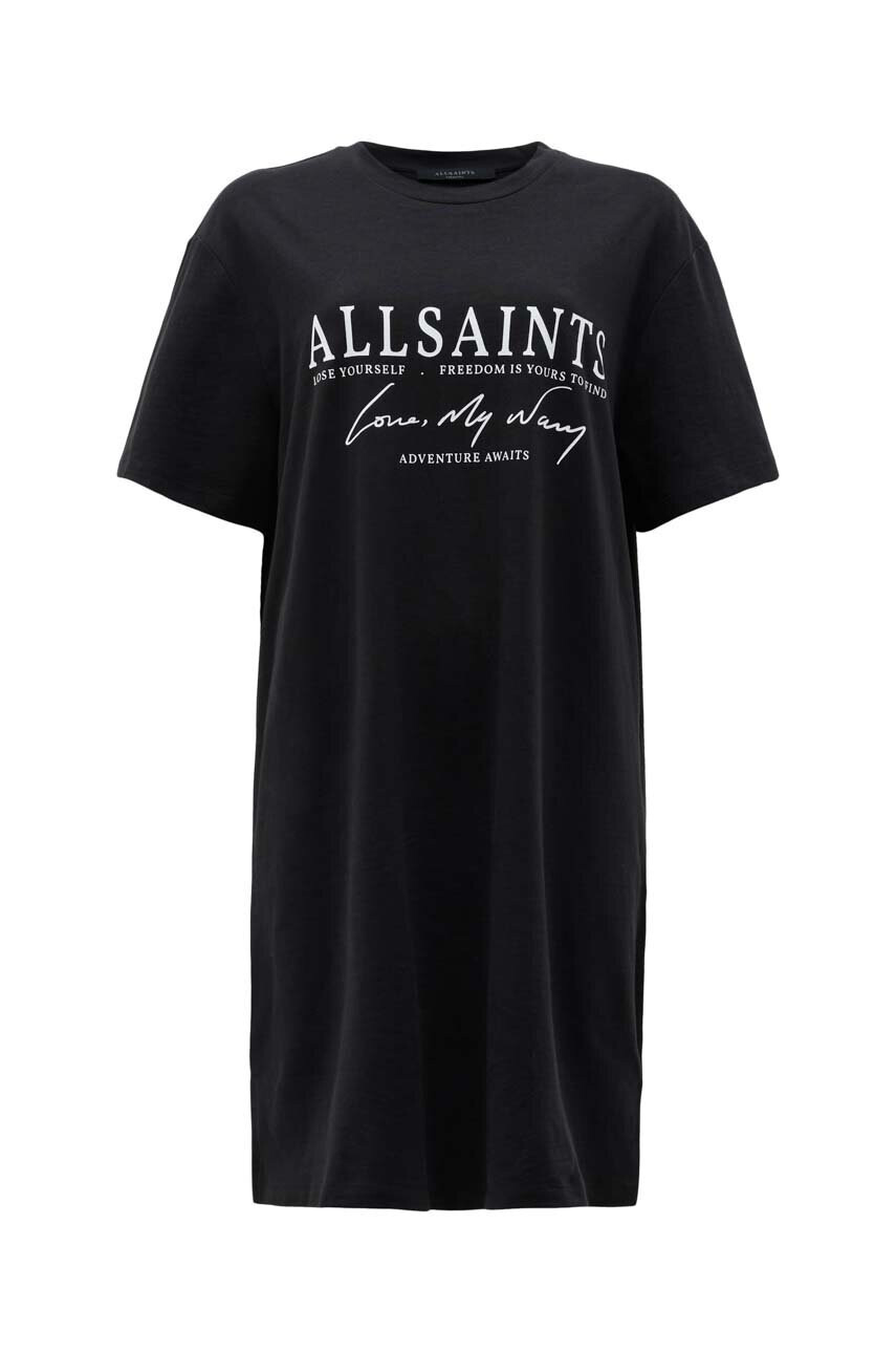 AllSaints Памучна рокля - Pepit.bg