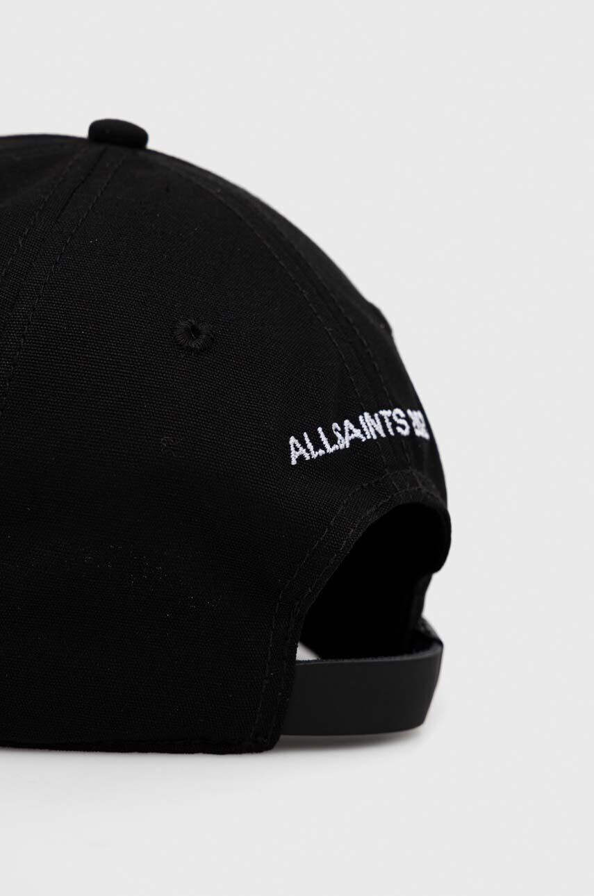 AllSaints Памучна шапка с козирка - Pepit.bg