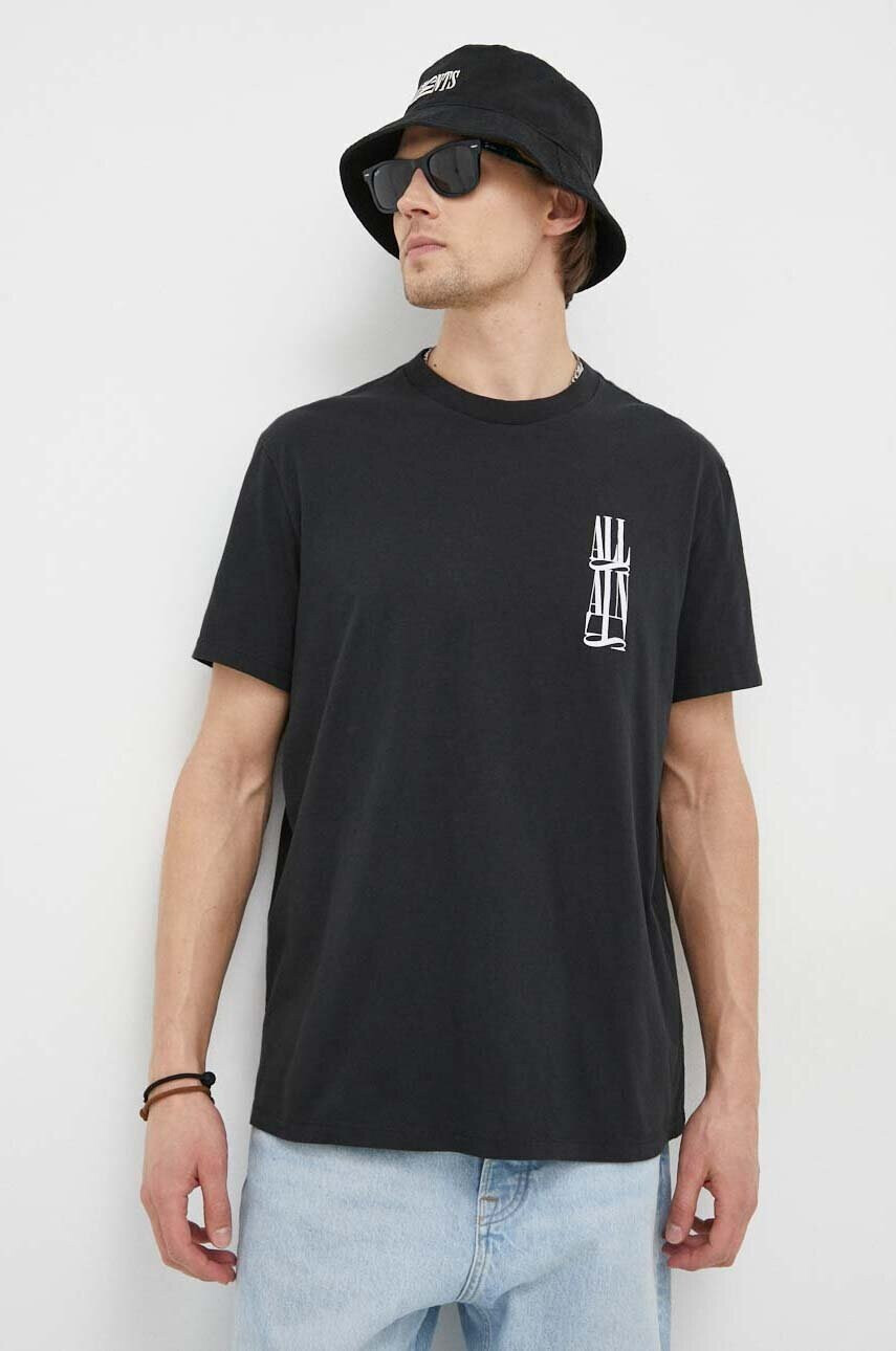 AllSaints Памучна тениска - Pepit.bg