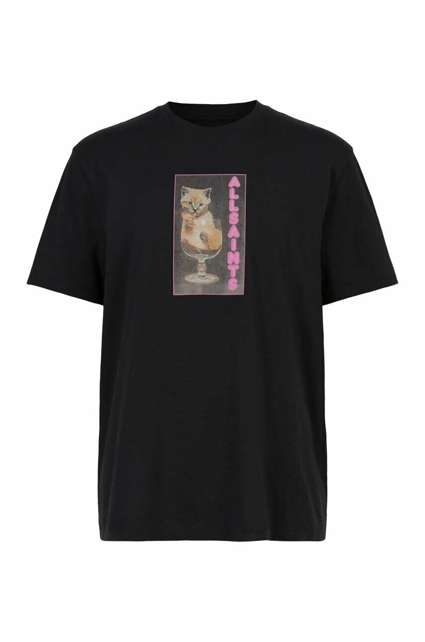 AllSaints Памучна тениска - Pepit.bg