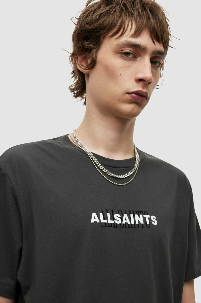 AllSaints Памучна тениска - Pepit.bg