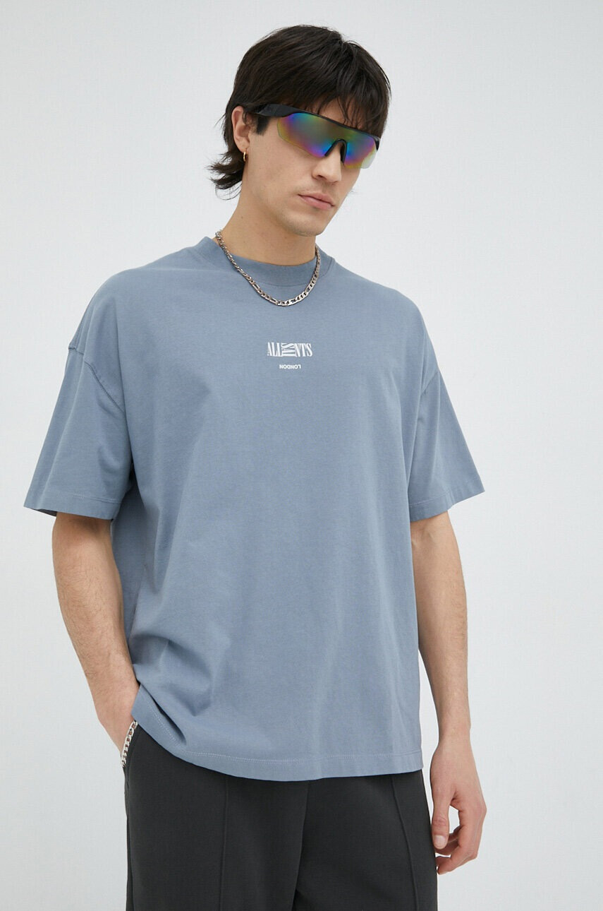 AllSaints Памучна тениска - Pepit.bg