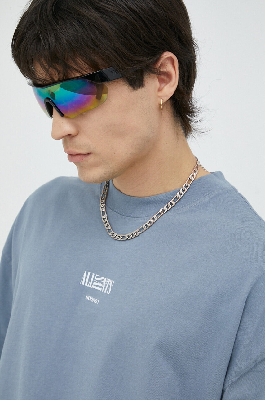 AllSaints Памучна тениска - Pepit.bg