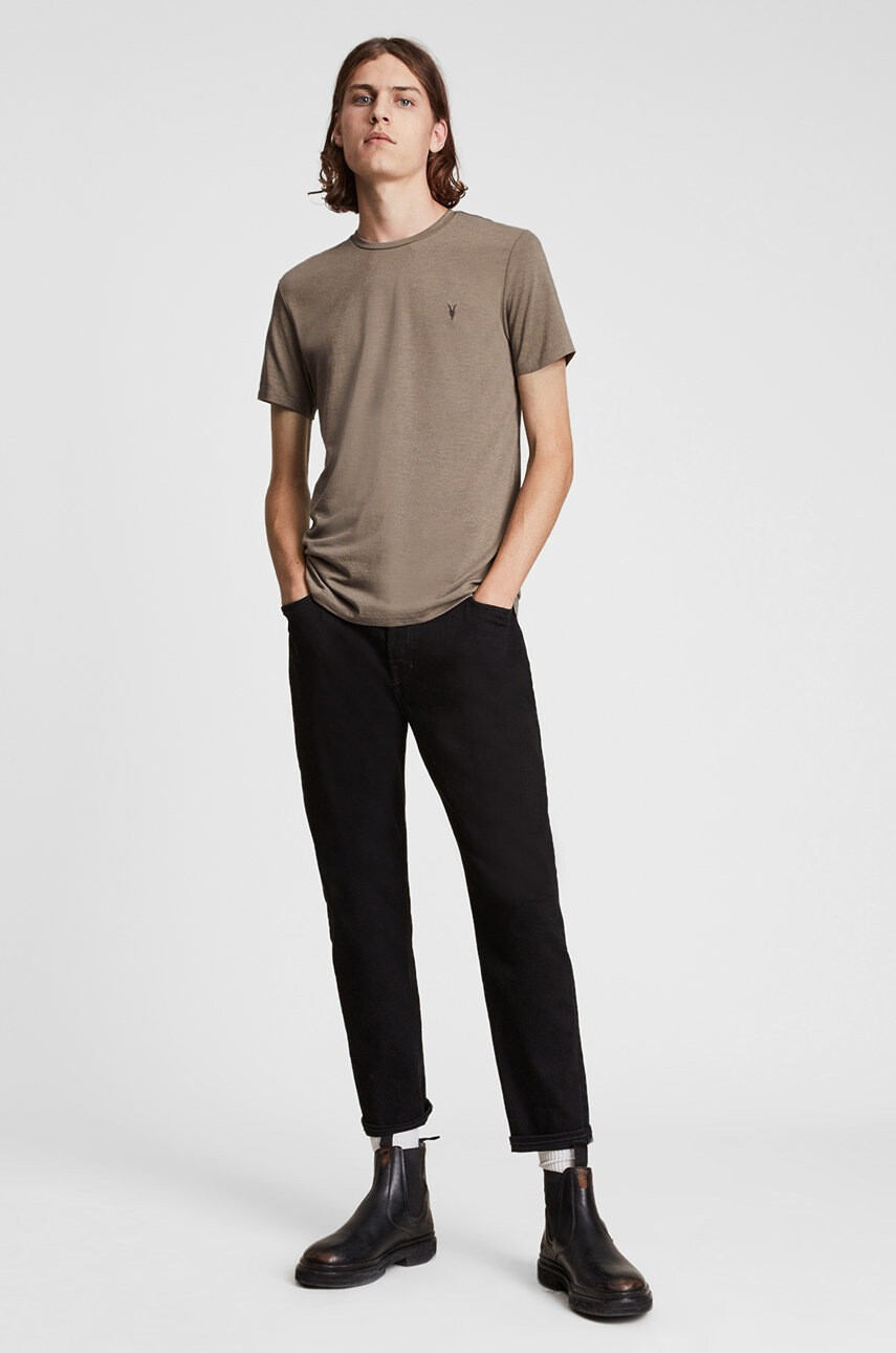 AllSaints Памучна тениска - Pepit.bg